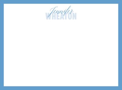 Script and Sans Notecards - Set of 20