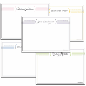 Allegro Notecards - Set of 20