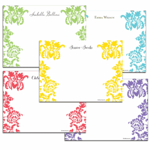 Zinnia Notecards - Set of 20
