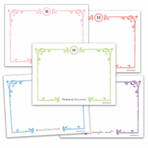 Nouveau Notecards - Set of 20